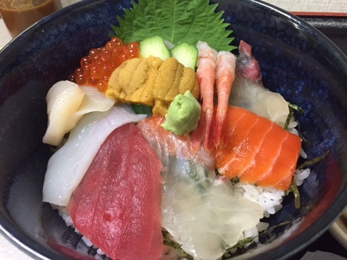 海鮮丼