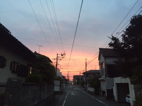 夕焼け