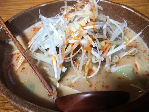 信州味噌担々麺